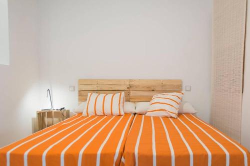 Cama o camas de una habitación en Apartamento Toledano SXVI