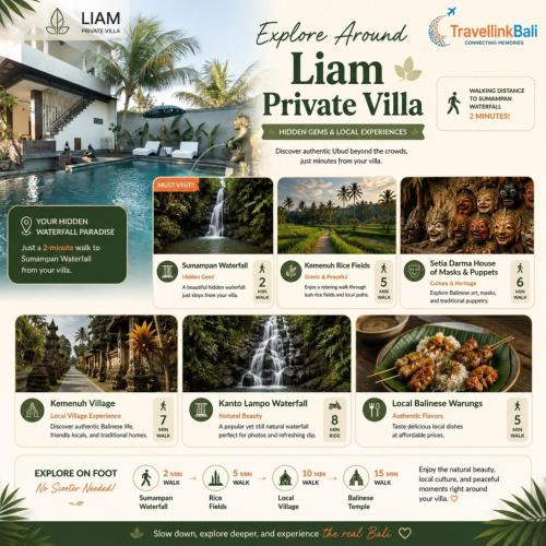 a website for a villa in the philippines at Liam Private Villa in Ubud