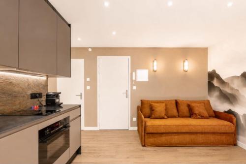 Studio with south terrace & Mont Blanc view