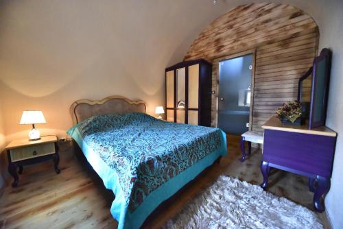 Cama o camas de una habitación en Akhan Kervansaray Hotel