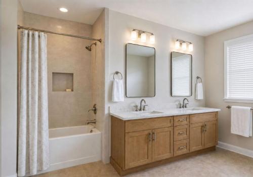 a bathroom with a tub and a sink and a shower at Alpine Haven Getaway in Vail