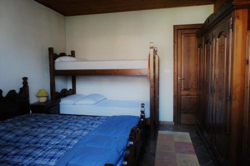 Krevet ili kreveti na sprat u jedinici u okviru objekta La Casetta