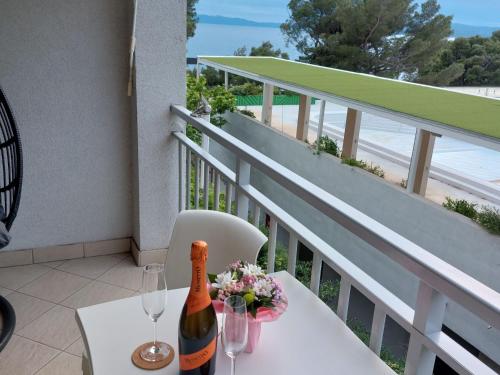 Villa Ni i Makarska - Studio Apartment With Balcony Studio S