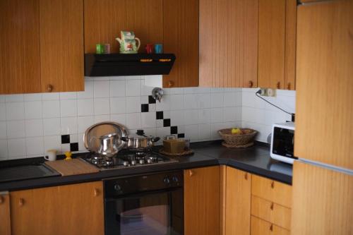 Kjøkken eller kjøkkenkrok på Notti di luna