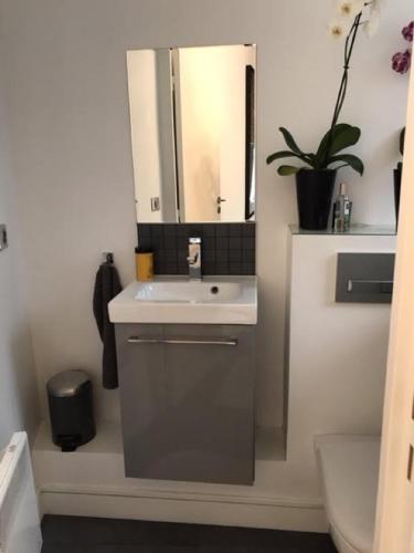 Duplex AC, open terrasse, Paris center