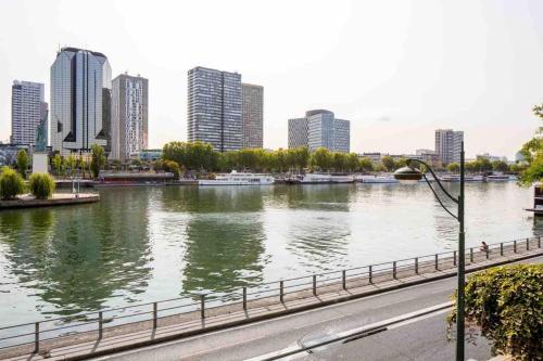 Splendid view near Eiffel Tower,