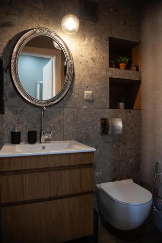 Portara Apt two room penthouse flat with view