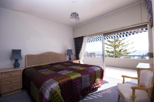 Postel nebo postele na pokoji v ubytování Alania Sea View Apartment