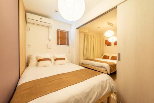 Station 2min walk 2Doublebed 1Sofabed Max 5person Direct USJ 5min Namba 8min