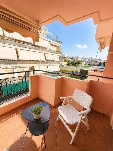 Locate Zografou APT with Balcony & Private Parking