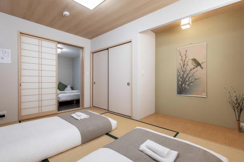 New! Japanese-Style House 松 花園町駅-天下茶屋駅徒歩圏内 難波-心斎橋直通 最大4名