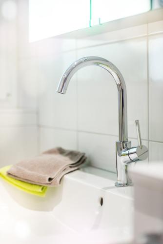 Ein Badezimmer in der Unterkunft Ferienwohnungen Vomperberg