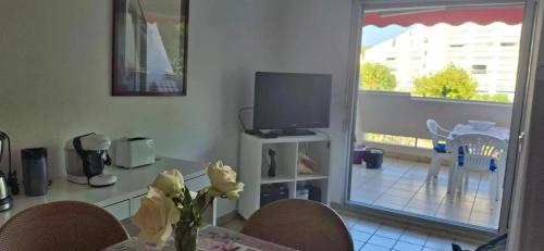 Studio lumineux La Grande-Motte 36m² balcon
