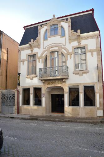 El edificio en el que está el hotel