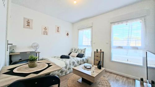 Studio moderne et cosy, hypercentre du Mans