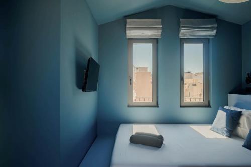 Blue cozy apartment in city center