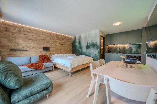 Freestyle Alpine Design-Studios - Pool, Parking & Balcony in Center Laax by BlueHills Vacations