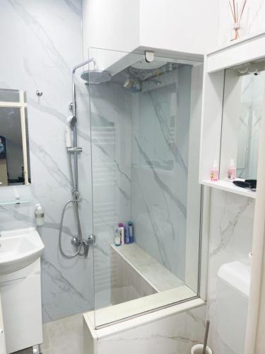 Kupaonica u objektu Central Loft