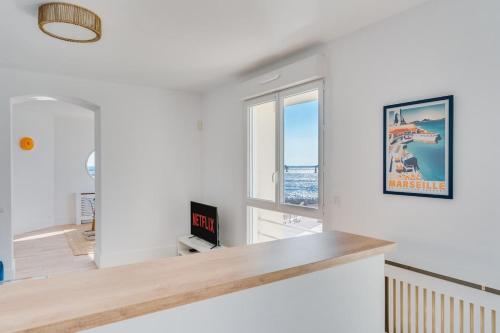 Appartment T3 Corniche Kennedy - Front Mer - Vallon