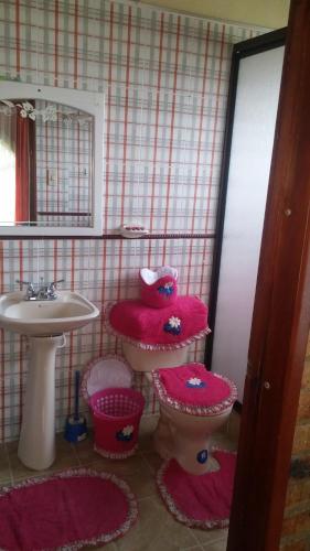 Ванная комната в Finca Villa Patricia