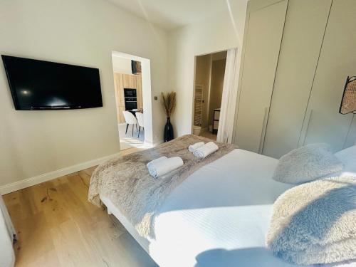 Magnifique appartement 2 personnes 5minpiedplage terrasse parking clim