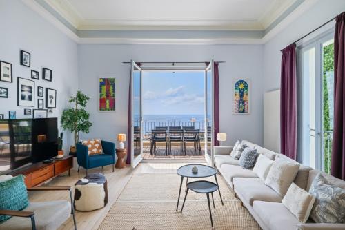 Magnifique Villa d'époque vue mer, plage à 12 min à pieds