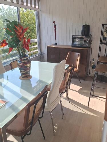 Duplex avec piscine 2 mn de la plage