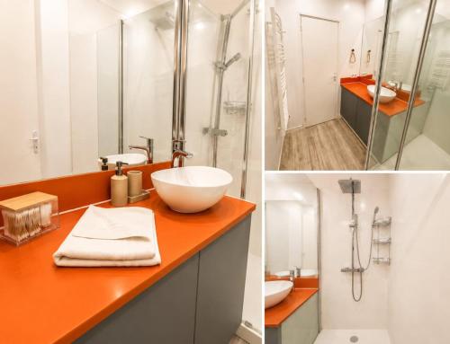 Modern studio in the heart of Paris I Walkable to the Louvre, Notre Dame and Seine