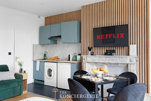 BM Studio d'Architecte avec Cheminee - Design -4 personnes