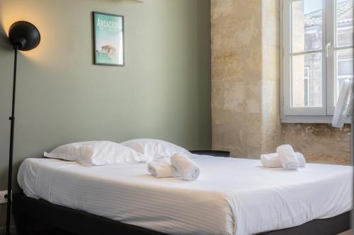 Bel appartement lumineux avec climatisation et pierre Bordelaise pour 2p