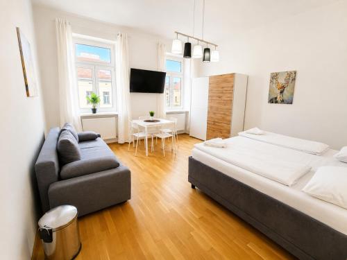 Central Vienna for Longstays, Comfy 1BR Apt with WIFI & TV