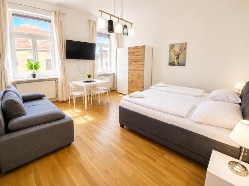 Central Vienna for Longstays, Comfy 1BR Apt with WIFI & TV