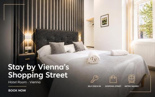 10-Min to Westbahnhof, Modern Hotel Rooms with TV, Wi-Fi