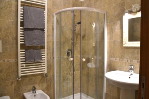 Koupelna v ubytování Residenze Principe Amedeo