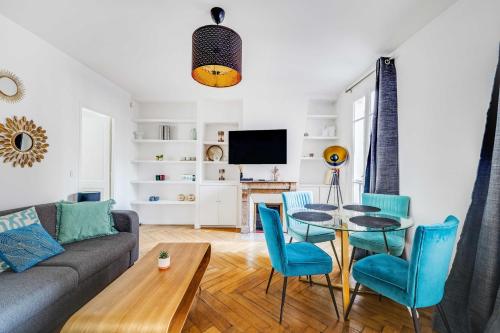 Charming Appartement 1CH 4P - Paris 17e