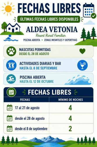 a poster showing the different types of fleas licenses at Aldea Vetonia Resort Familiar- PISCINAS-4 Zonas infantiles y deportivas 4 ACTIVIDADES AL DIA HASTA EL 8 DE SEPTIEMBRE CON MONITORES "SE ACEPTAN MASCOTAS DESDE EL 28 DE AGOSTO" in Hervás
