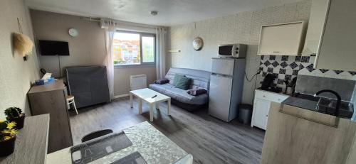 Asphodèle, Joli studio avec parking, 2 pas des plages et du Port