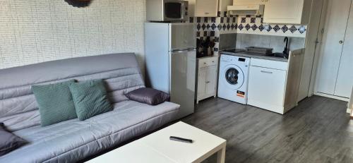 Asphodèle, Joli studio avec parking, 2 pas des plages et du Port