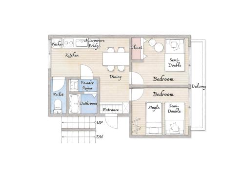 Private Apartment HOTEL Ceres Kamiikebukuro 302
