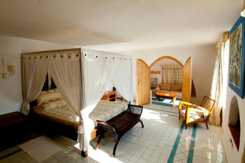 Posezení v ubytování Hotel Punta Rossa
