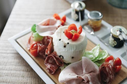 Cibo presso il bed & breakfast o nelle vicinanze