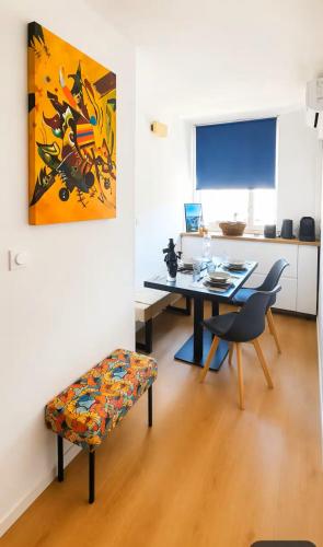 Appartement 50m2 climatisé au calme à Aix Centre