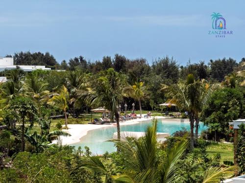 a view of the pool at the resort at Zanzibar Stays Accommodation Collection, The Soul, Paje in Paje