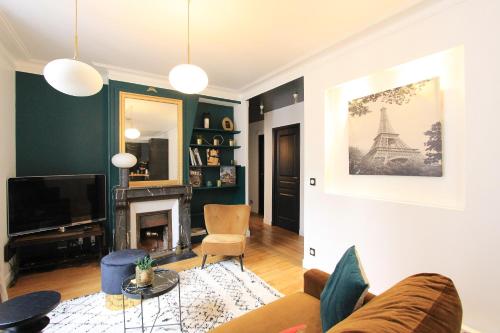 Bel appartement 1 chambre Paris 7ème à 5min à pieds de la Tour Eiffel