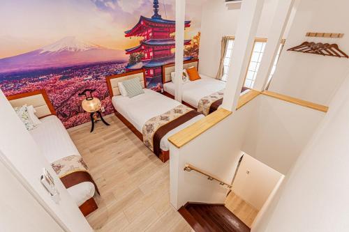 Waraku - Asakusa house, 1-kilometer walk to Sensoji Temple A very convenient location