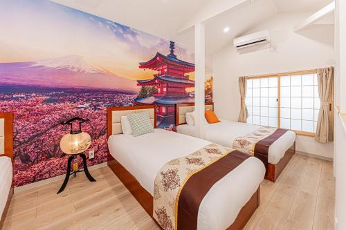 Waraku - Asakusa house, 1-kilometer walk to Sensoji Temple A very convenient location