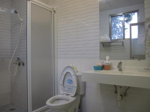 Koupelna v ubytování Sweet Home 101