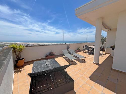 Terraza Trafalgar Apartamento tipo penthouse con enorme terraza y vistas al mar