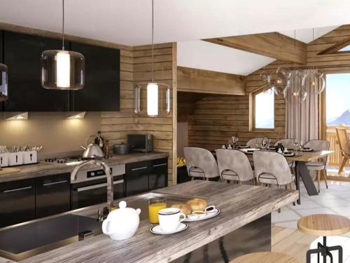 Appartement familial avec vue montagne