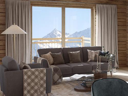 Appartement familial avec vue montagne